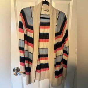 Ann Taylor loft block colored Cardigan